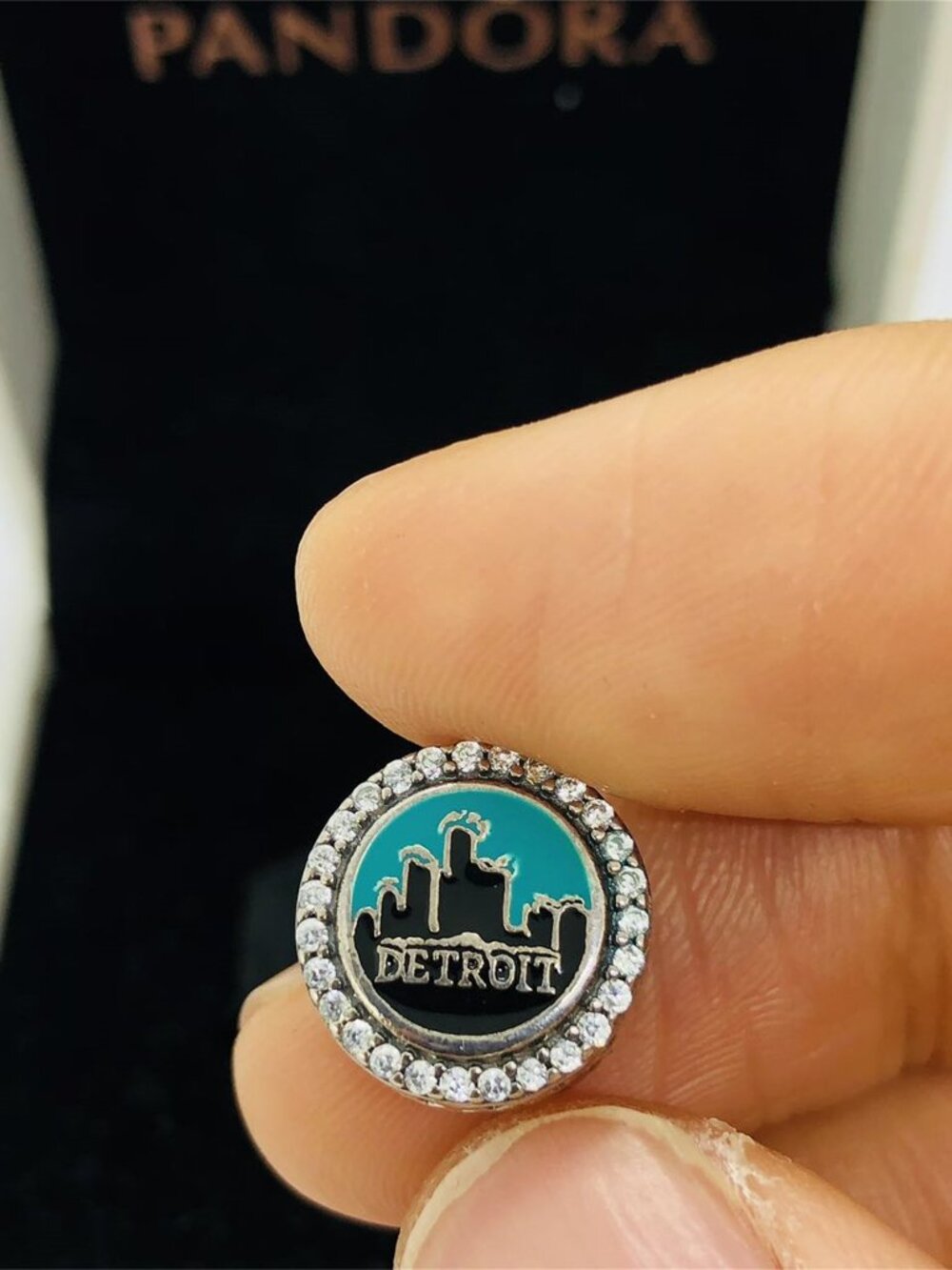 ✨🔥Pandora Detroit Motor City Exclusive Dangle Charm